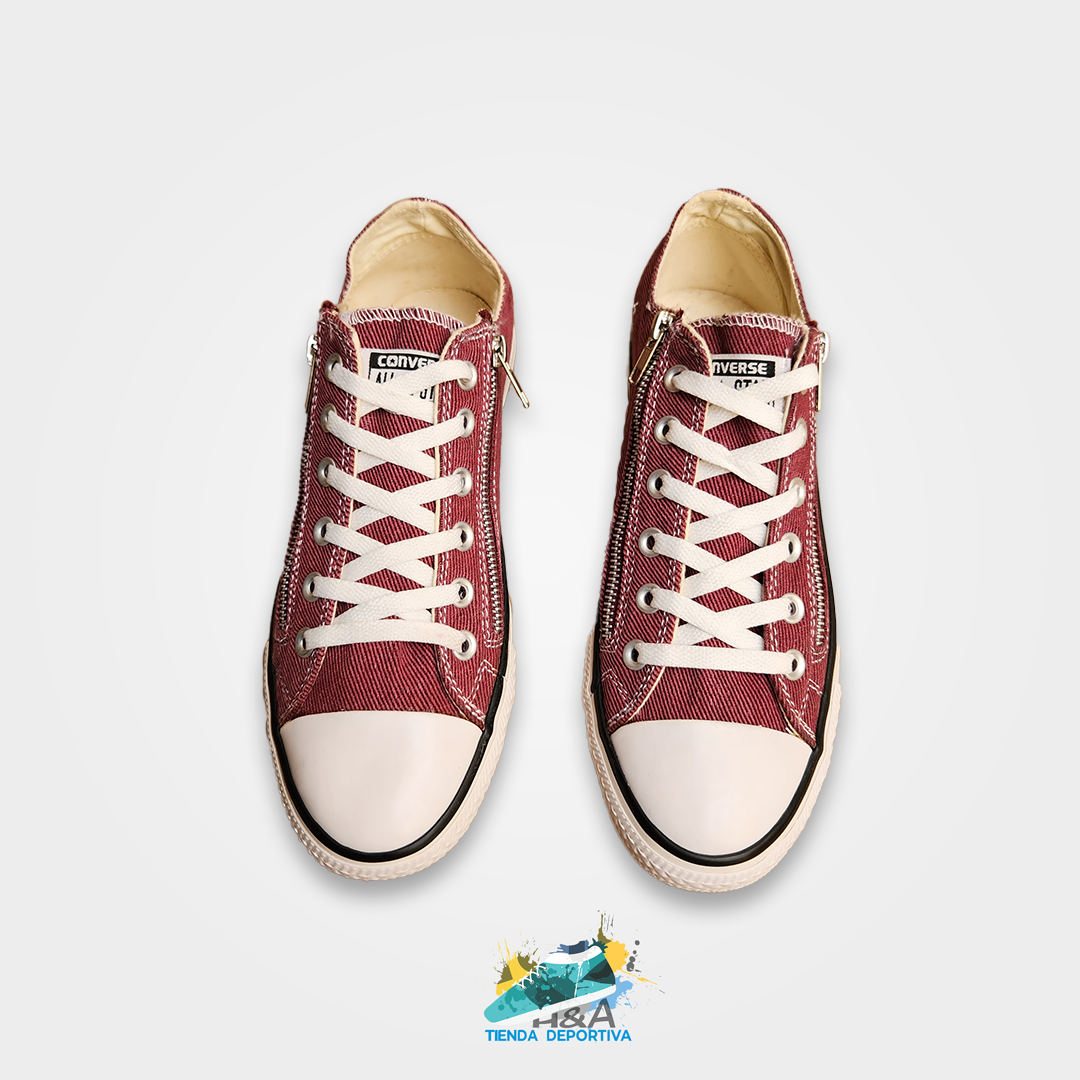 Converse Chuck Taylor Cremallera Rojos