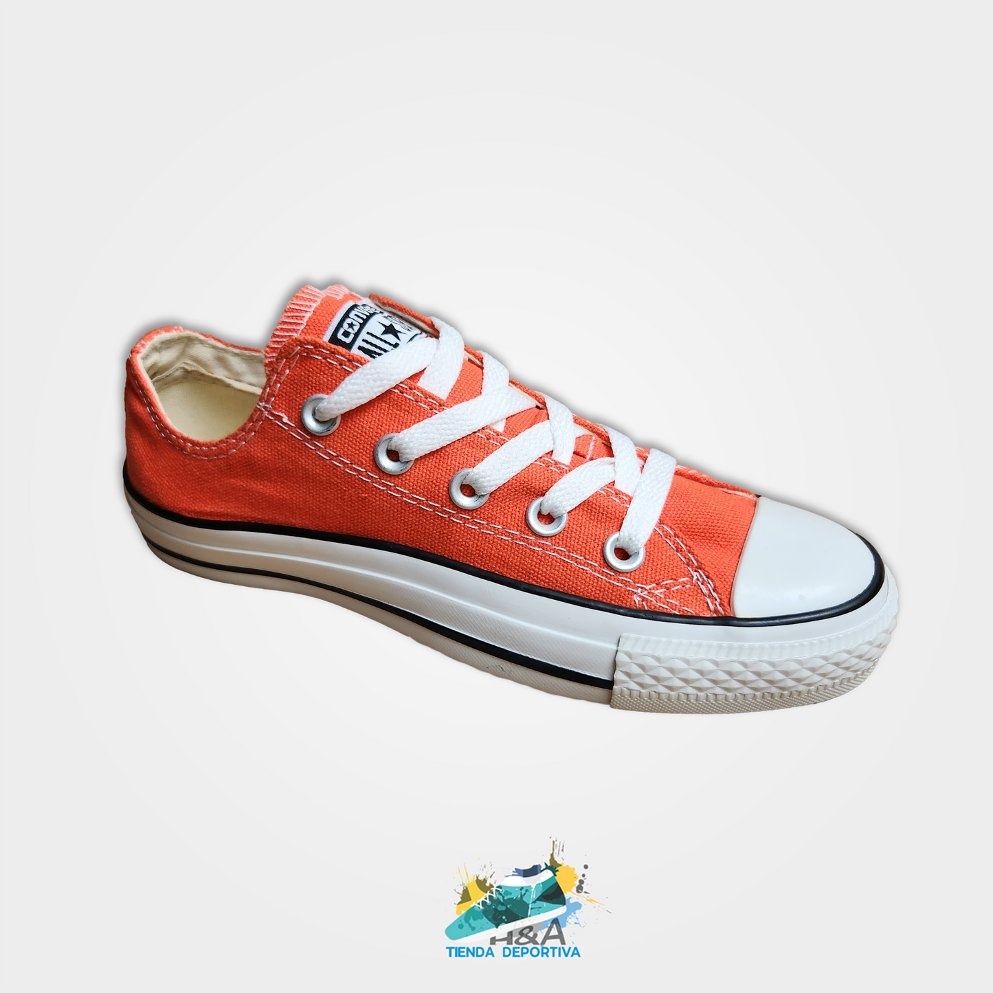 Converse Chuck Taylor Verde Naranja