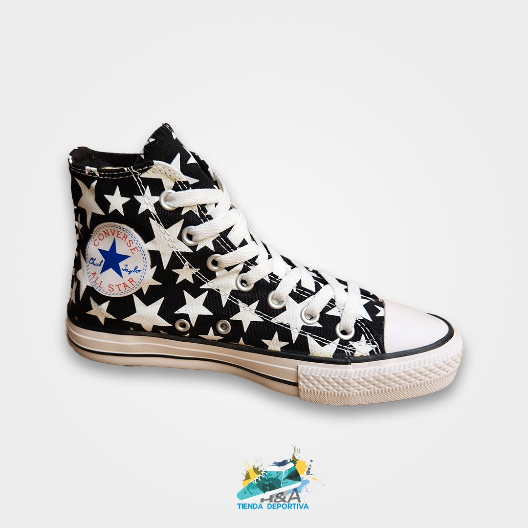 Converse All Star Estampado Estrellas