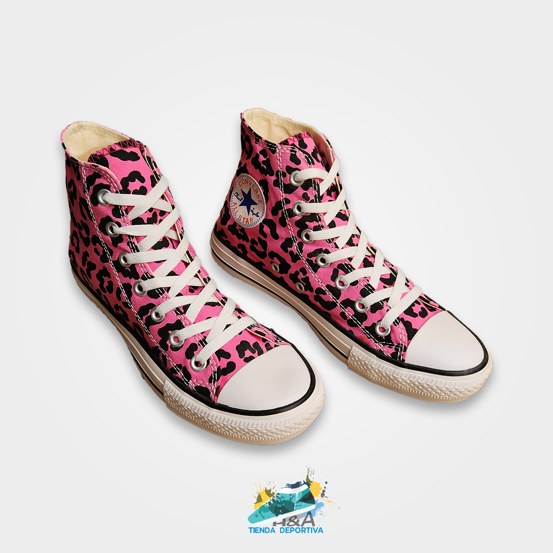 Converse All Star Animal Print Rosa