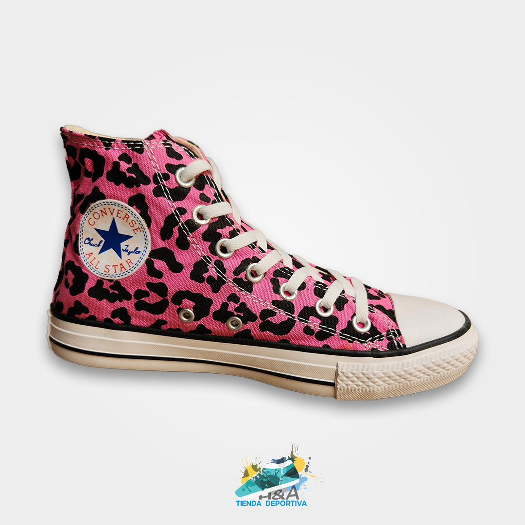 Converse All Star Animal Print Rosa