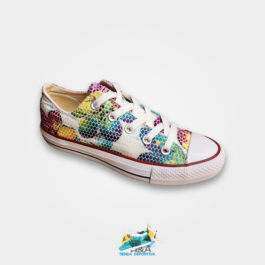 Converse Chuck Taylor Piel Víbora Multicolor