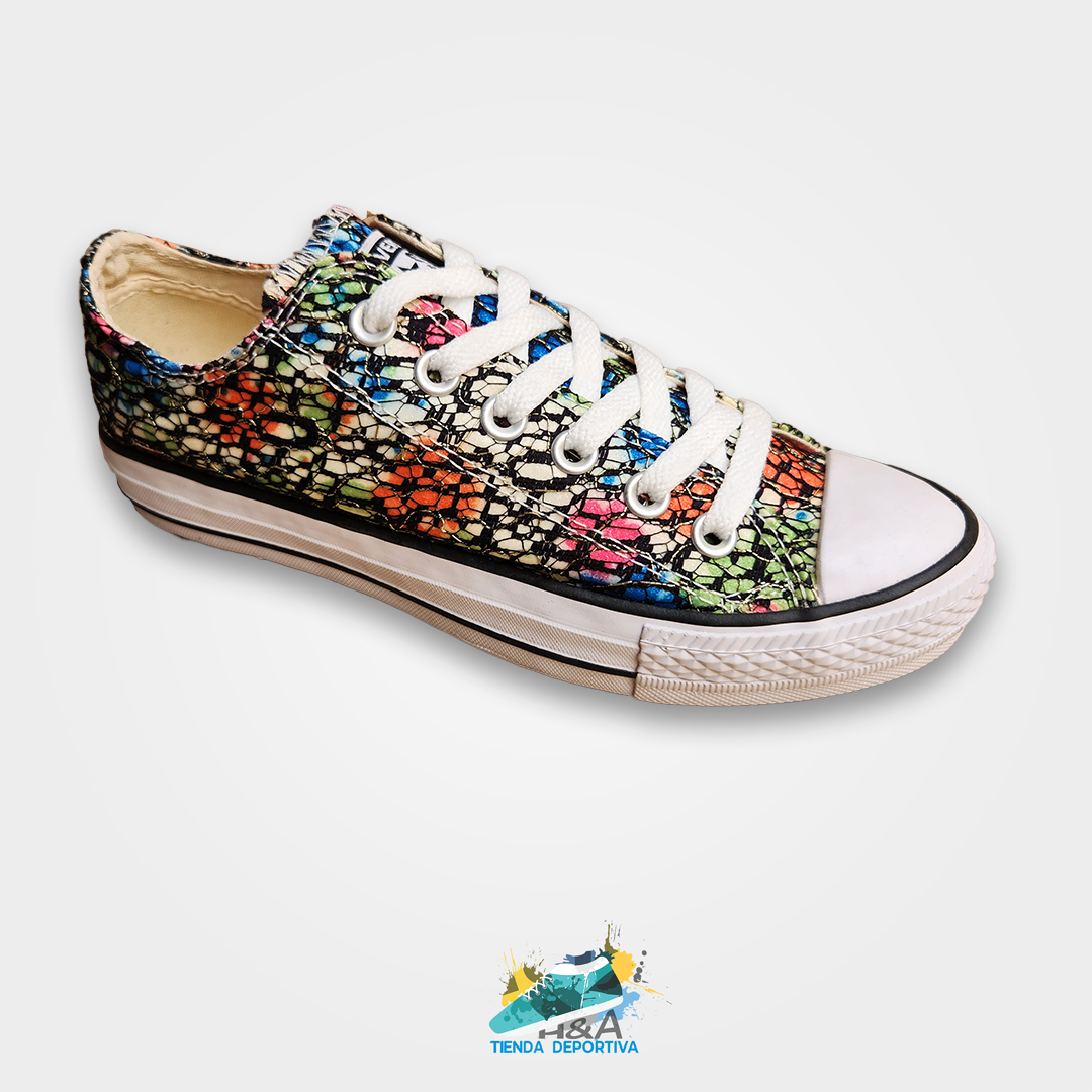 Converse Chuck Taylo Flores Estampados Multicolor