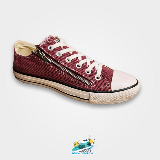 Converse Chuck Taylor Cremallera Rojos