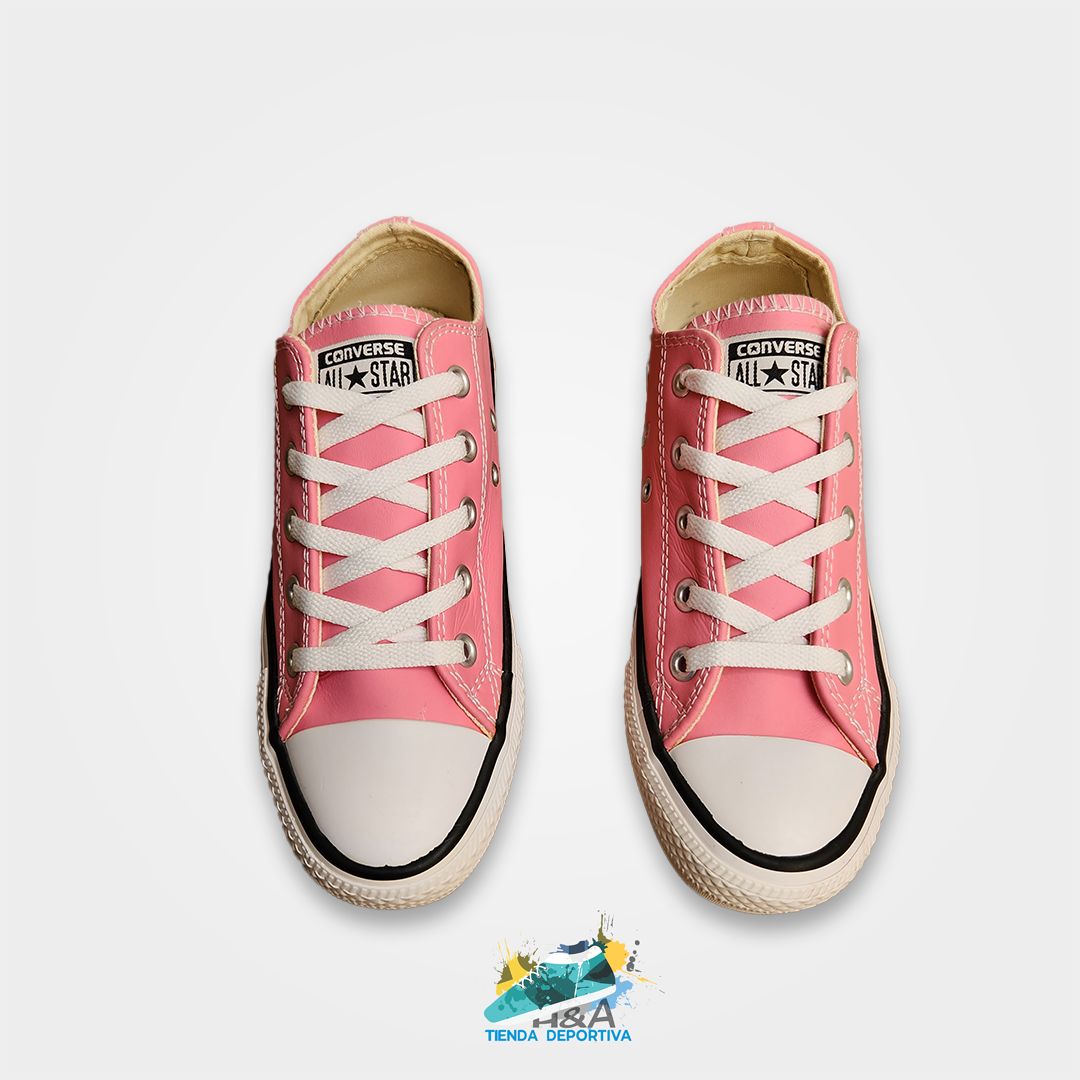 Converse Chuck Taylor Cuero Rosado