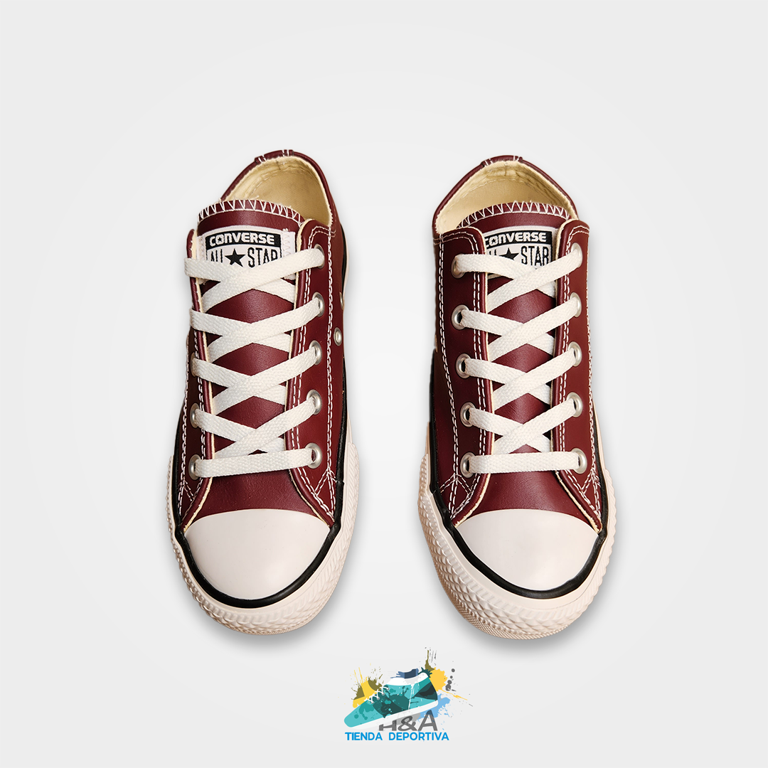 Converse Chuck Taylor Cuero Vinotinto