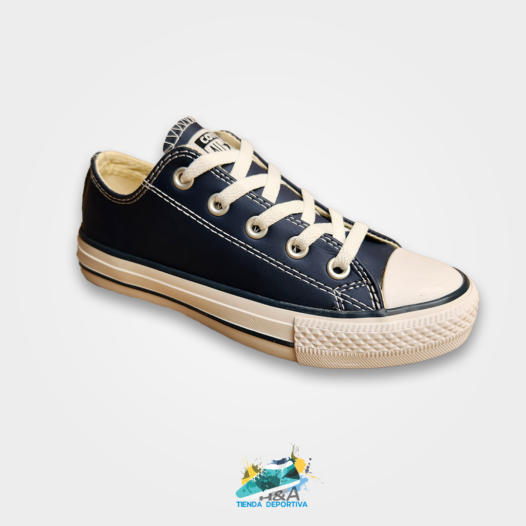 Converse Chuck Taylor Cuero Azul