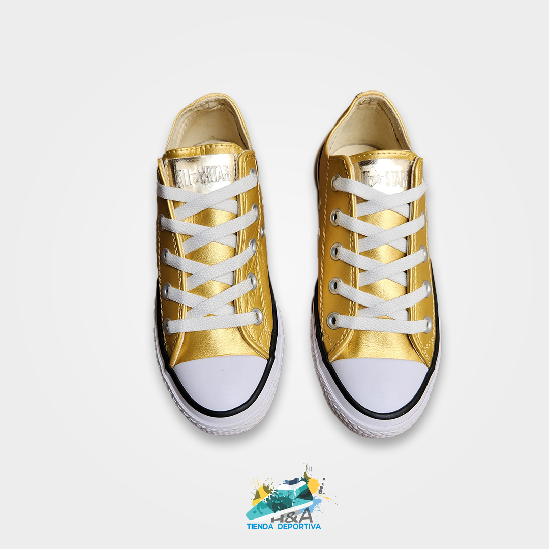 Converse Chuck Taylor Cuero Dorado