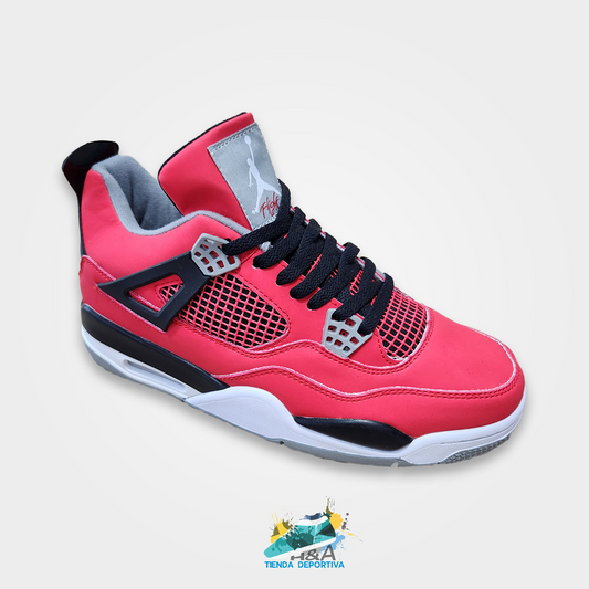 Air jordan retro 4 Rojo