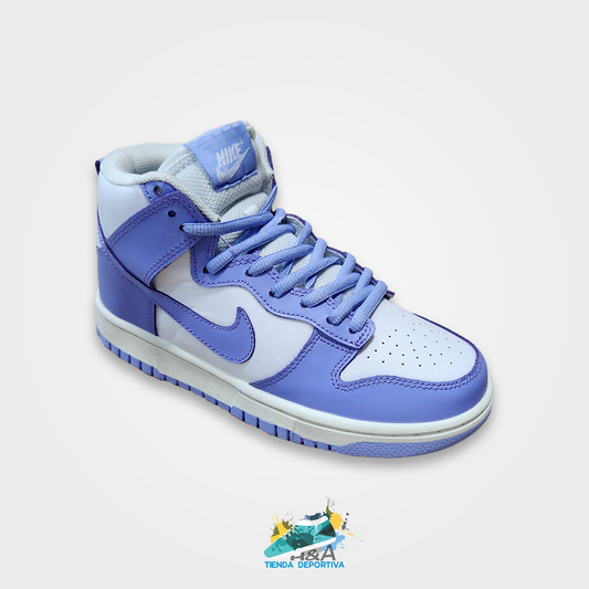 Nike Dunk High Blue & White