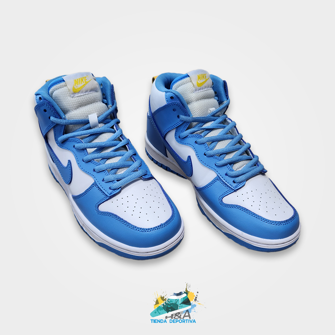 Nike Dunk High White & Blue