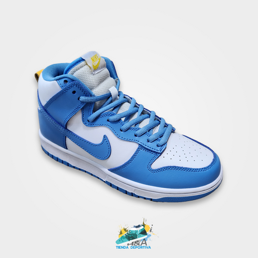 Nike Dunk High White & Blue