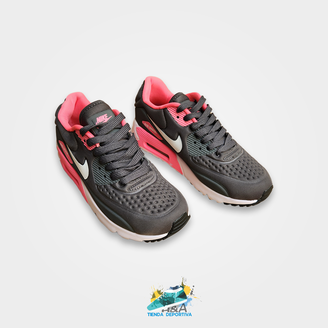 Nike Air Max 90 Negro & Rosa