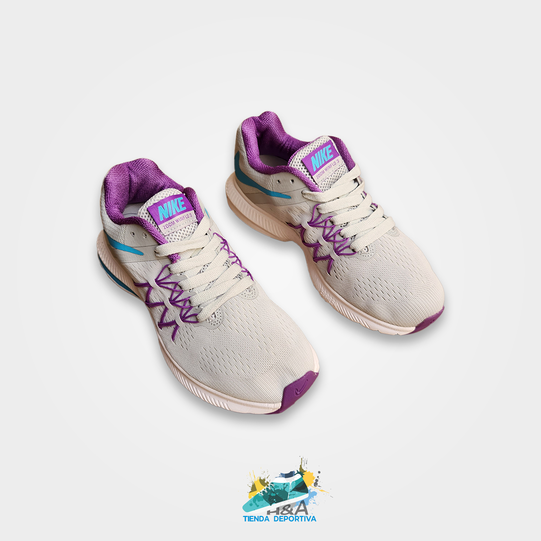 Nike Zoom Gris & Morado