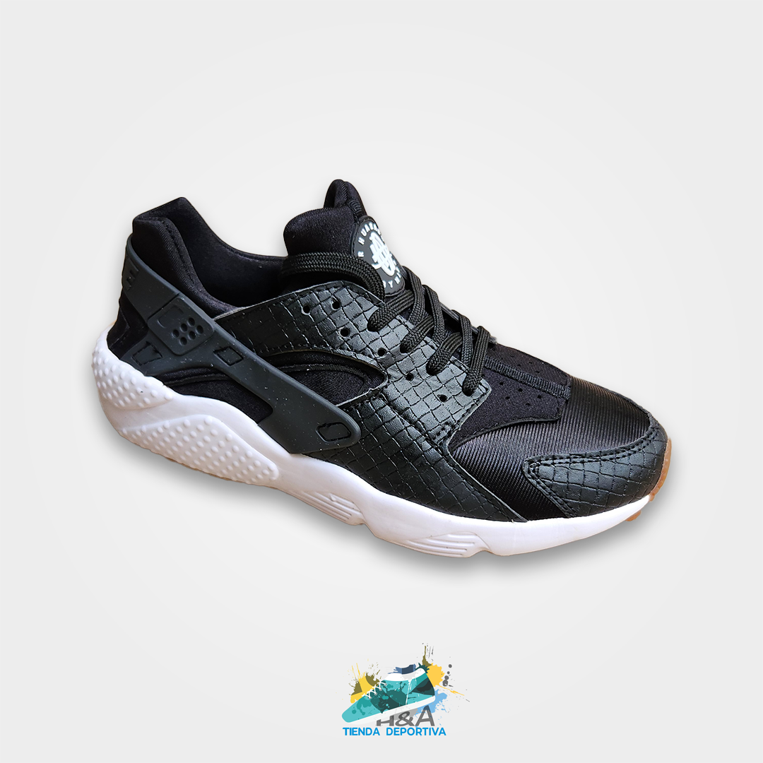 Nike Air Huarache Run Gum Black