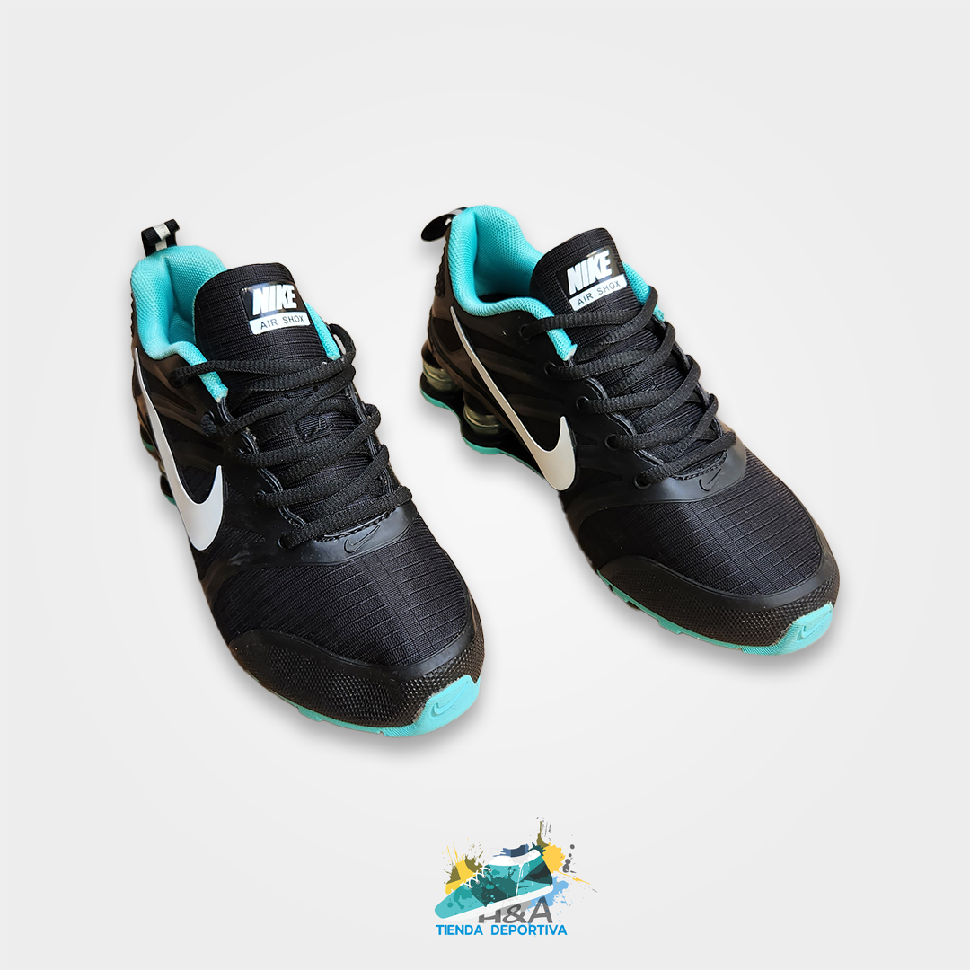 Nike Air Shox Black & Blue