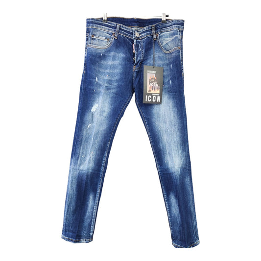 JEANS DSQUARE2 AZUL