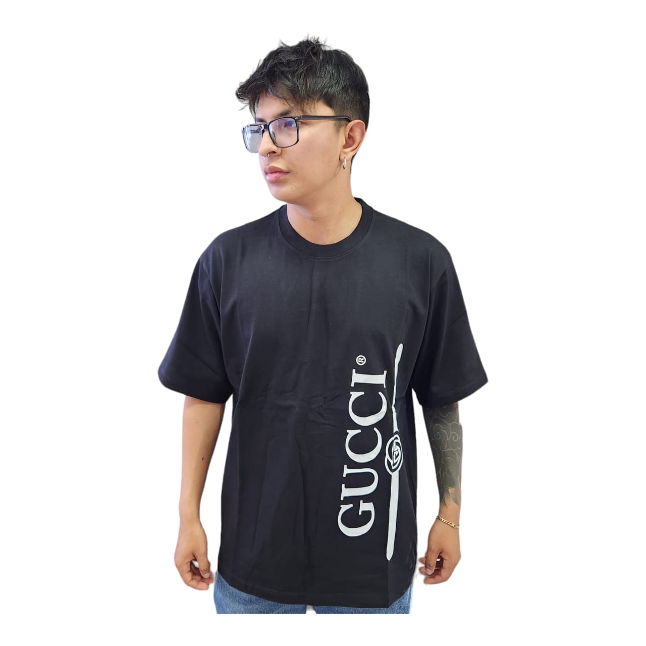 Camiseta Gucci Negra