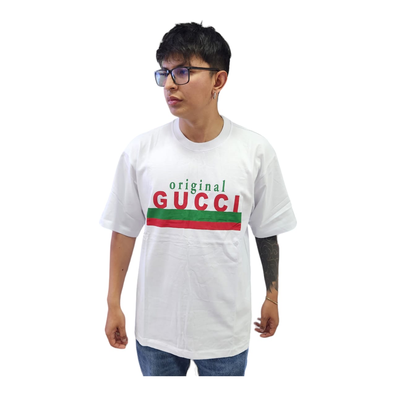 Camiseta Gucci Blanca