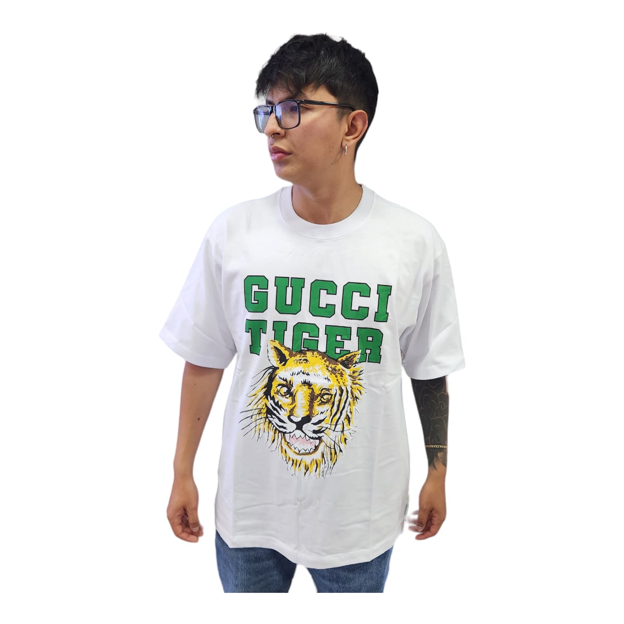 Camiseta Gucci Blanca