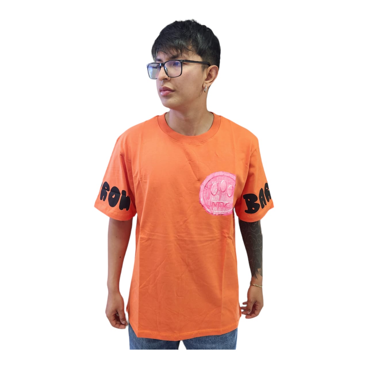 Camiseta Oversize Barrow Naranja