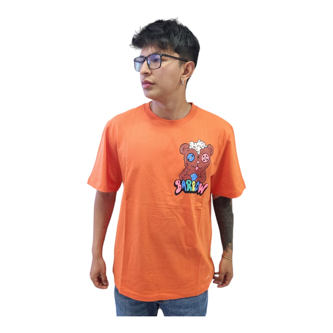 Camiseta Oversize Barrow Naranja