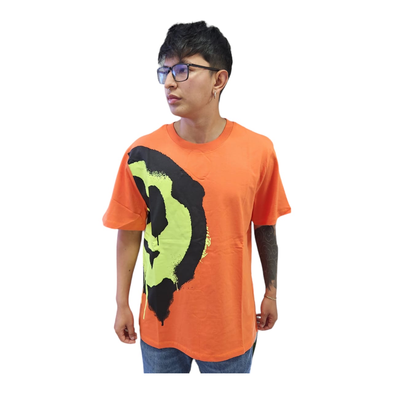 Camiseta Oversize Barrow Naranja