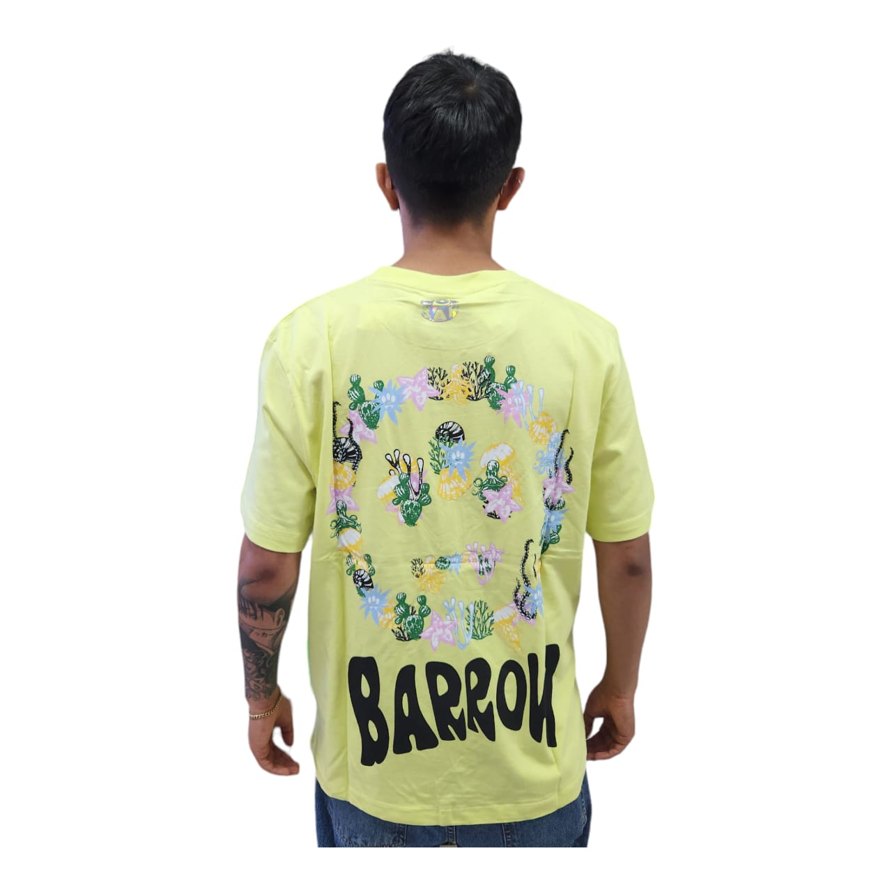 Camiseta Oversize Barrow Amarilla