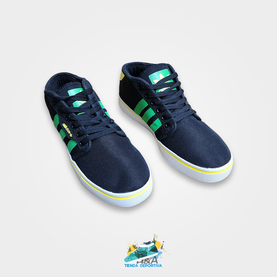 Adidas Seeley Skate Negros & Verde