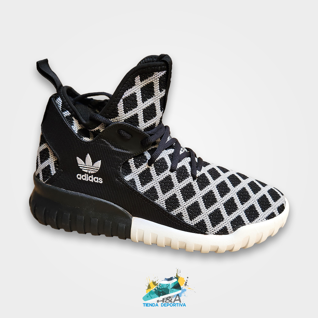 Adidas Tubular X Black & White